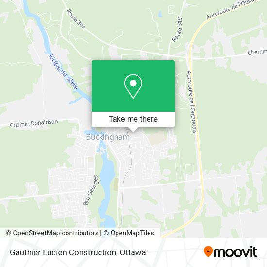 Gauthier Lucien Construction plan
