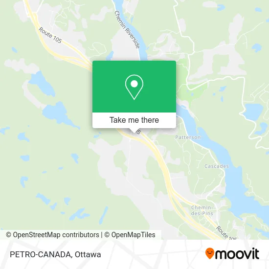 PETRO-CANADA map