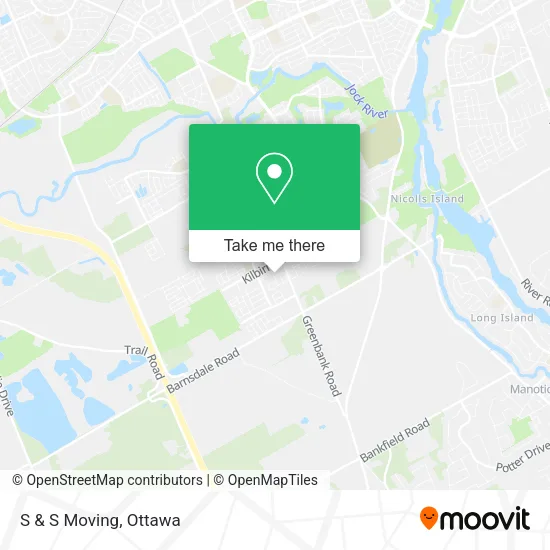 S & S Moving map