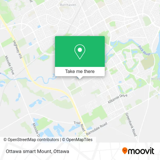 Ottawa smart Mount map