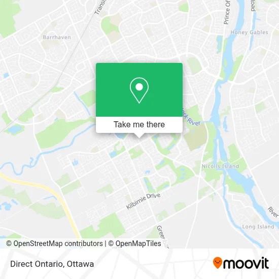 Direct Ontario map
