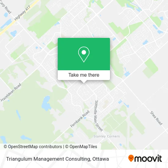 Triangulum Management Consulting map