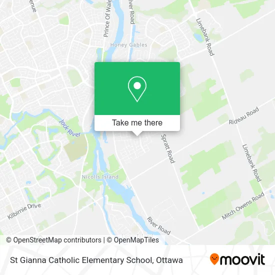 St Gianna Catholic Elementary School map