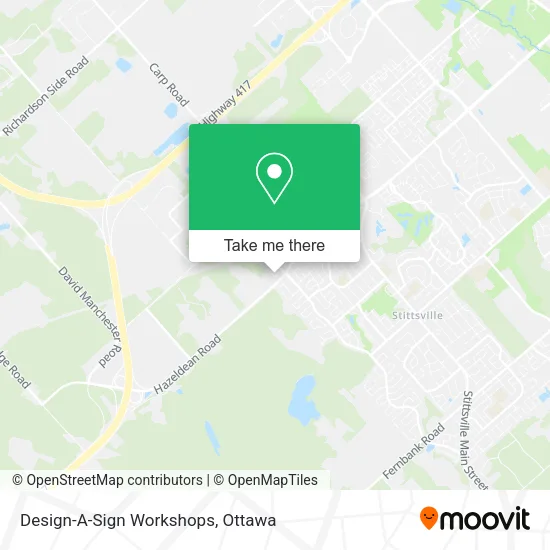 Design-A-Sign Workshops map