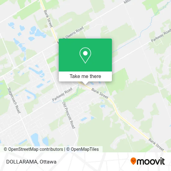 DOLLARAMA map