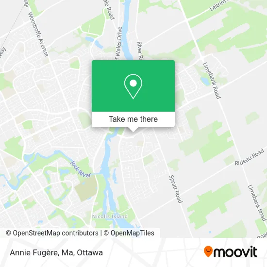 Annie Fugère, Ma map