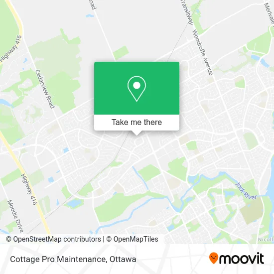 Cottage Pro Maintenance map
