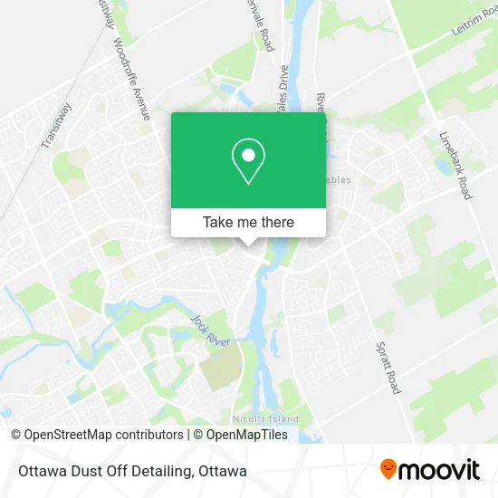 Ottawa Dust Off Detailing map