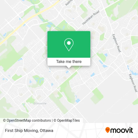 First Ship Moving map
