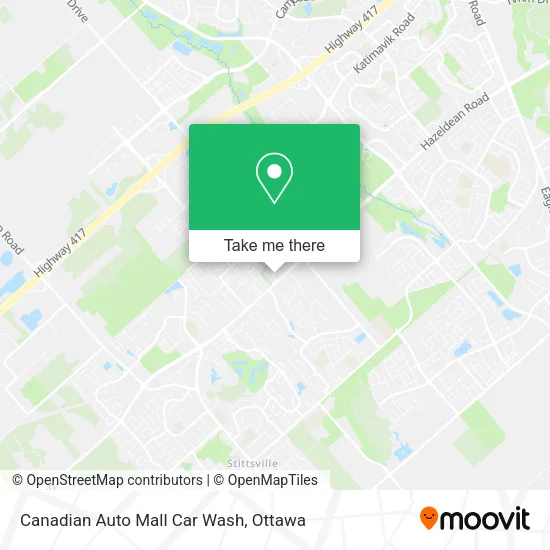 Canadian Auto Mall Car Wash map