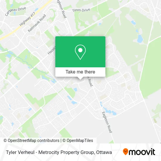 Tyler Verheul - Metrocity Property Group map