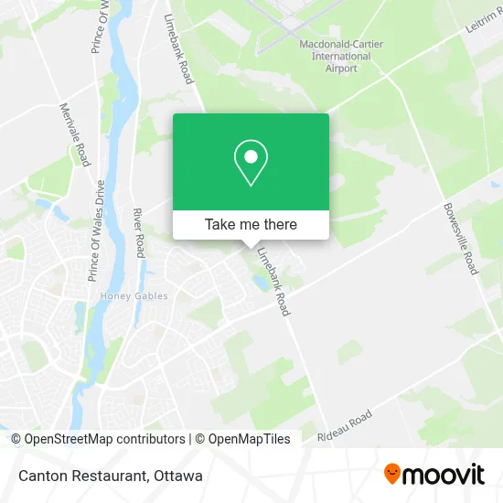 Canton Restaurant map