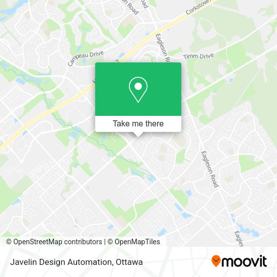Javelin Design Automation map