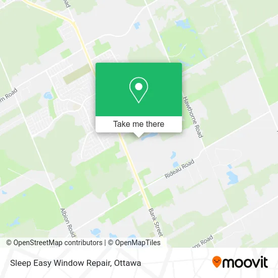 Sleep Easy Window Repair map