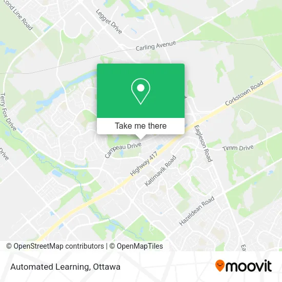 Automated Learning map