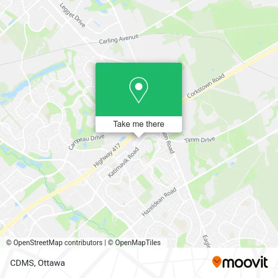 CDMS map