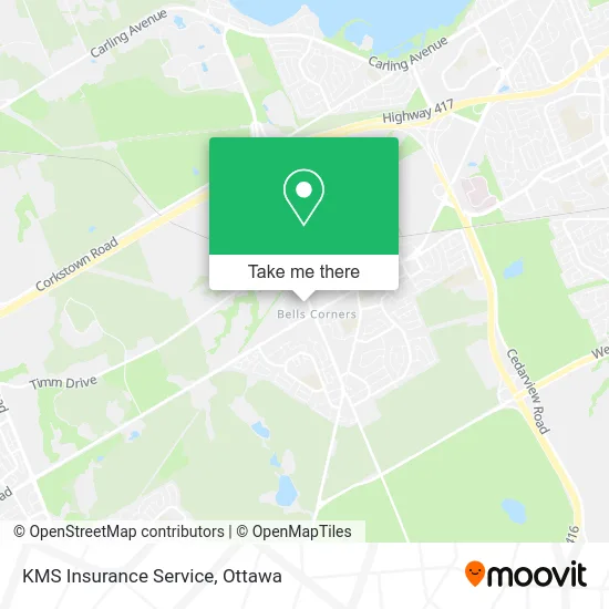 KMS Insurance Service map