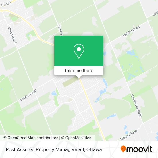 Rest Assured Property Management map