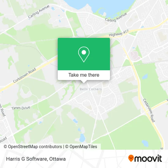 Harris G Software map