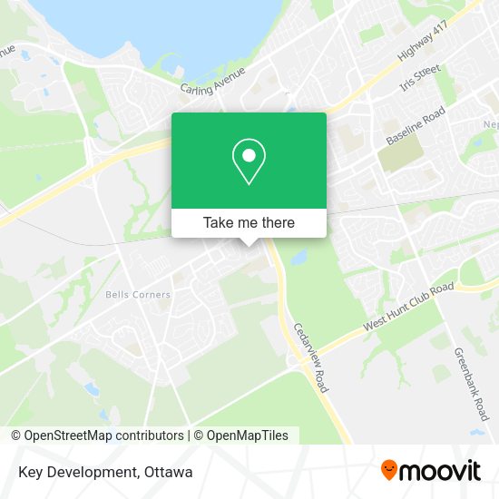 Key Development map