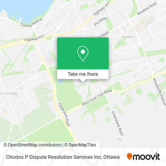 Chodos P Dispute Resolution Services Inc map
