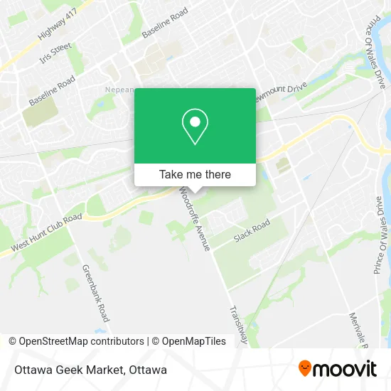 Ottawa Geek Market plan