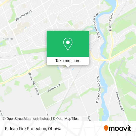 Rideau Fire Protection map