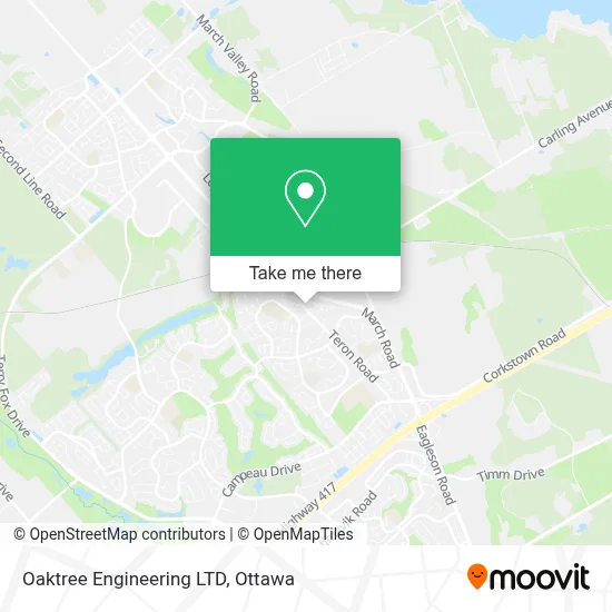 Oaktree Engineering LTD map