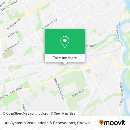 All Systems Installations & Renovations map