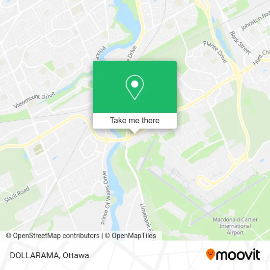 DOLLARAMA map
