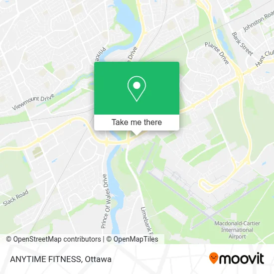 ANYTIME FITNESS map