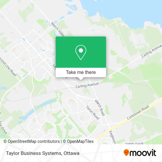 Taylor Business Systems map