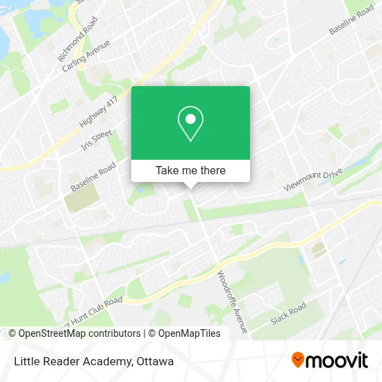Little Reader Academy map