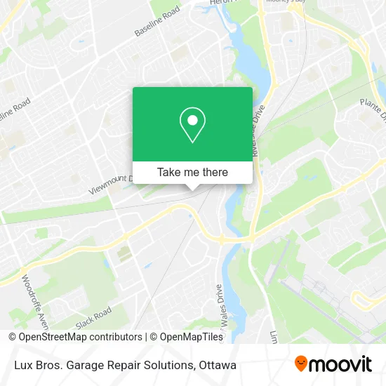 Lux Bros. Garage Repair Solutions map