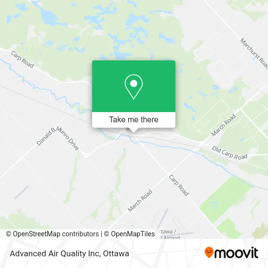 Advanced Air Quality Inc map