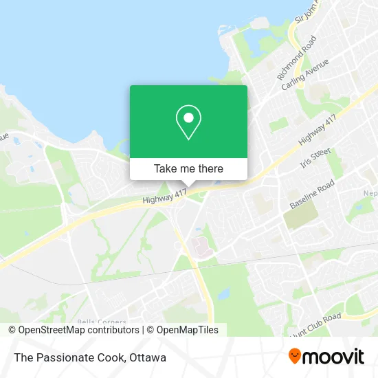 The Passionate Cook map