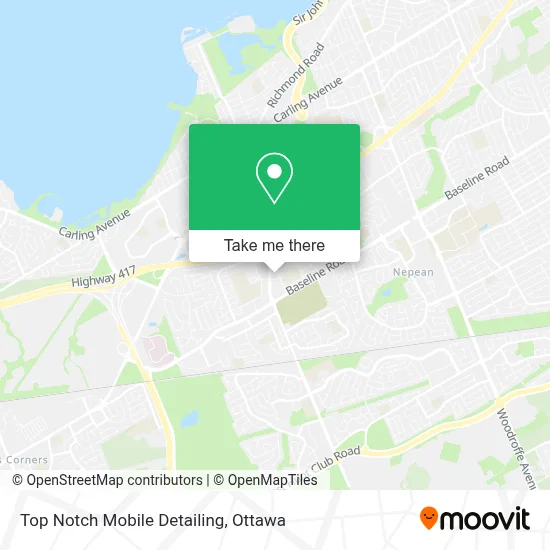 Top Notch Mobile Detailing map