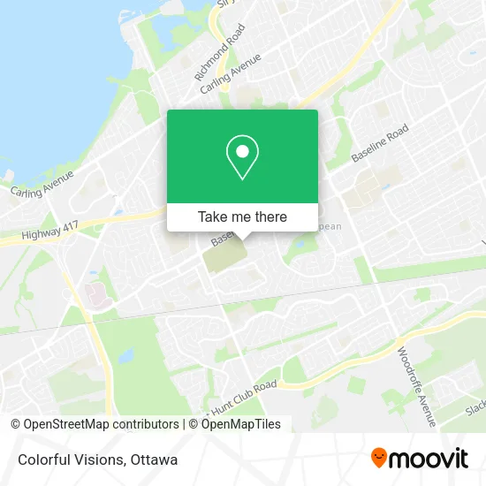 Colorful Visions map