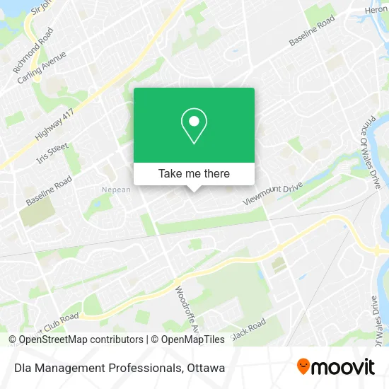 Dla Management Professionals map