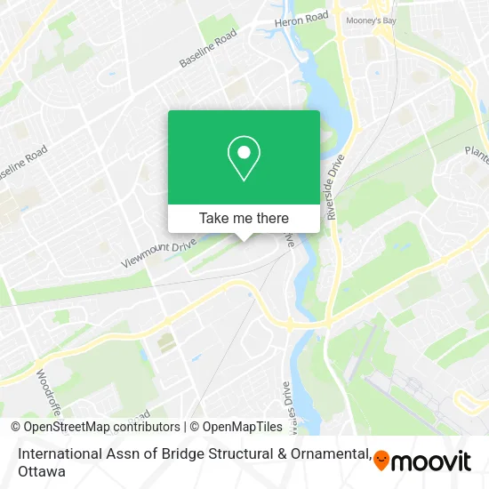 International Assn of Bridge Structural & Ornamental map