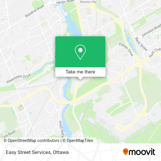 Easy Street Services map