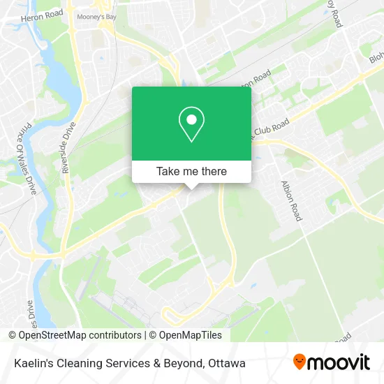 Kaelin's Cleaning Services & Beyond map
