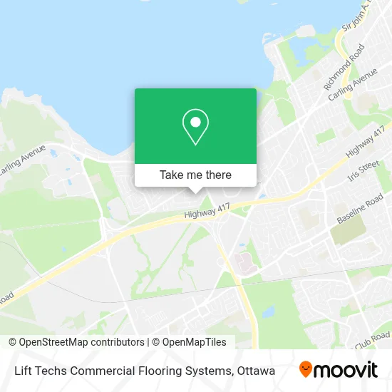 Lift Techs Commercial Flooring Systems map