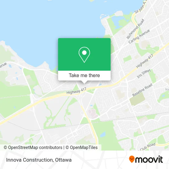 Innova Construction map