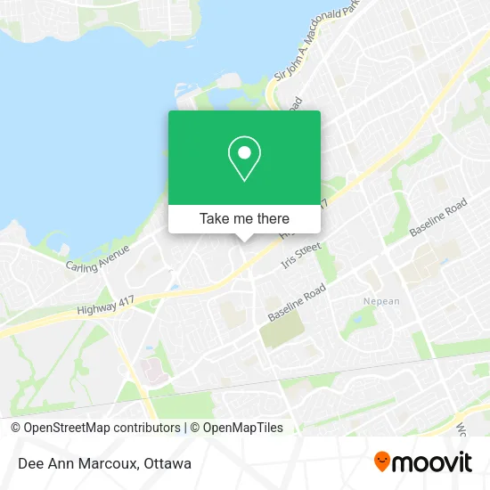 Dee Ann Marcoux map