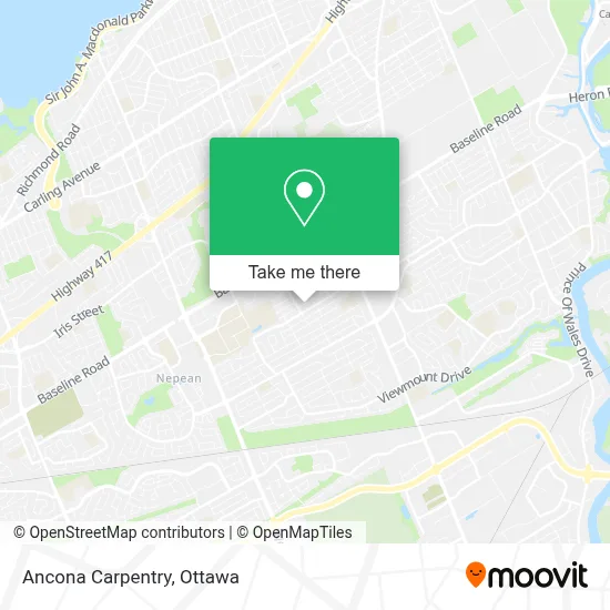 Ancona Carpentry map