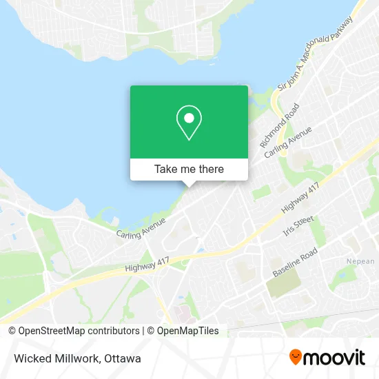 Wicked Millwork map