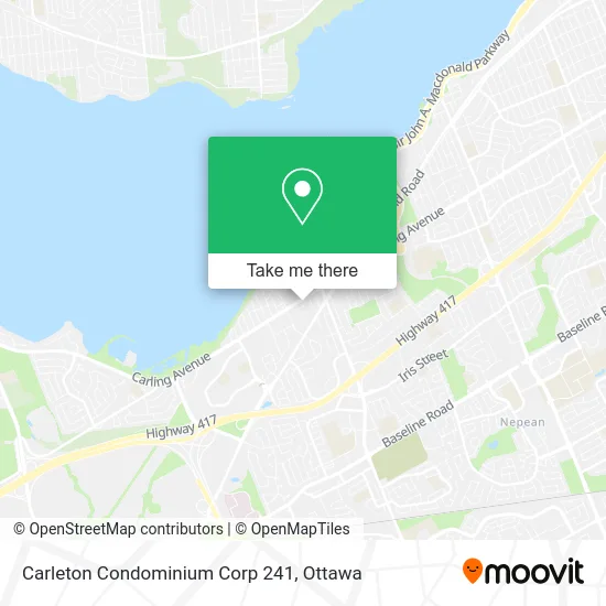 Carleton Condominium Corp 241 map