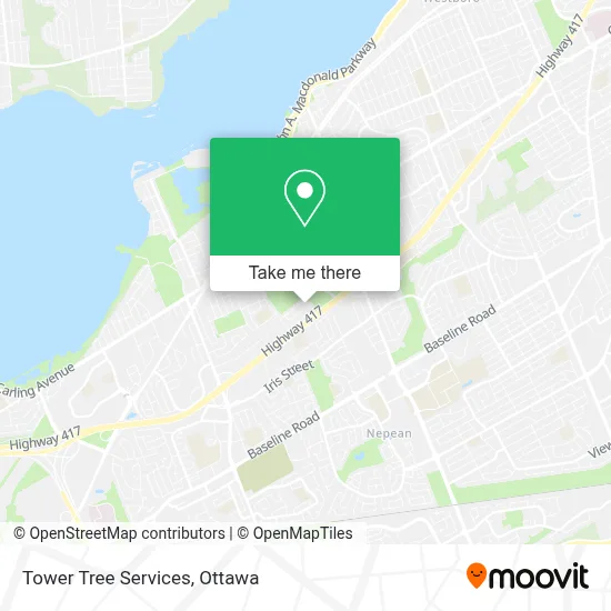 Tower Tree Services map