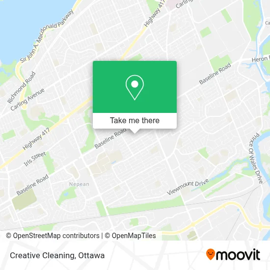 Creative Cleaning map